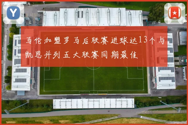 马伦加盟罗马后联赛进球达13个与凯恩并列五大联赛同期最佳