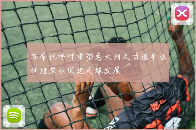 洛蒂托呼吁重塑意大利足协选举法律框架以促进足球发展