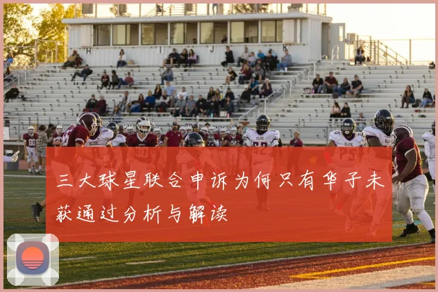 三大球星联合申诉为何只有华子未获通过分析与解读